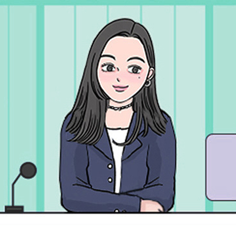 뉴스 진행자 이미지