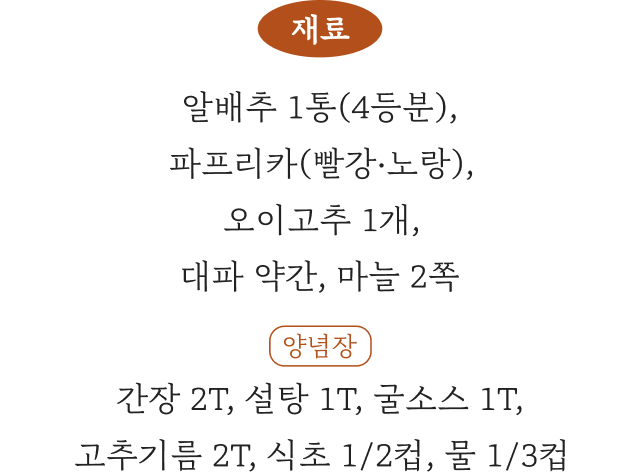 참외 1개, 올리브 오일 1T, 소금 한 꼬집, 후추 한 꼬집, 딜 5g, 핑크페퍼 약간 [양념장] 간장 2T, 설탕1T, 고추기름 2T, 식초 1/2컵, 물 1/3컵