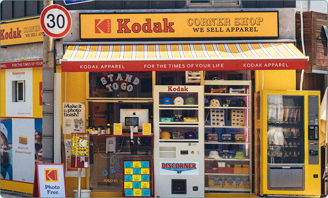 코닥 코너샵(KODAK CORNER SHOP) [사진제공 : 코닥]